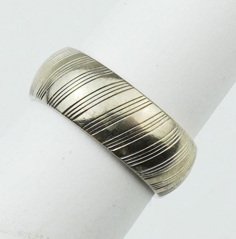 Engraved wedding band