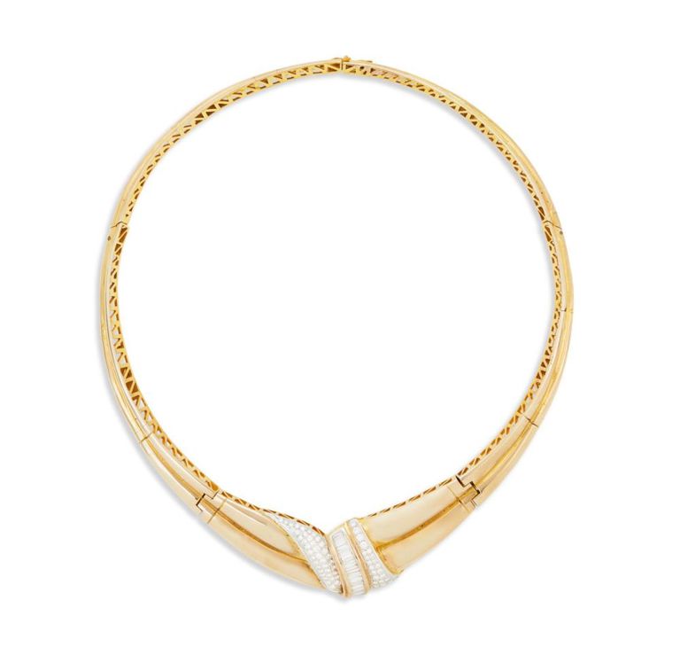Diamond choker