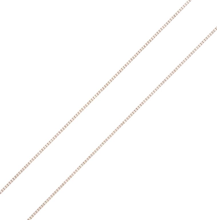 Long diamond necklace