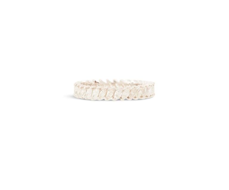 18k white gold diamond eternity band
