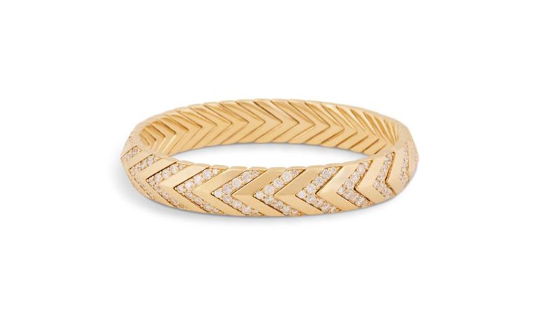 Expandable diamond bracelet