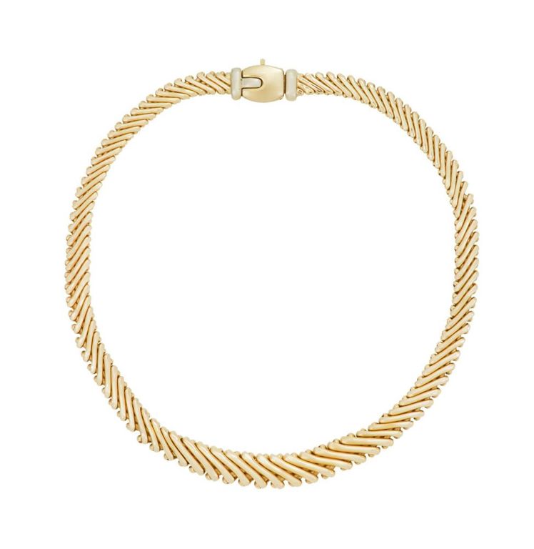 Gold necklace