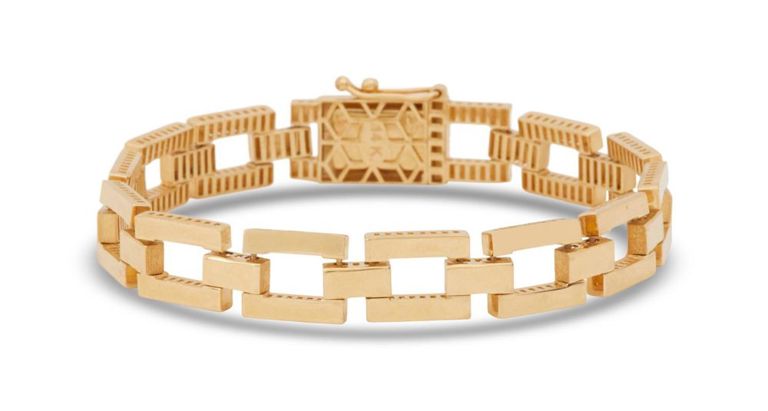14k reversible gold bracelet