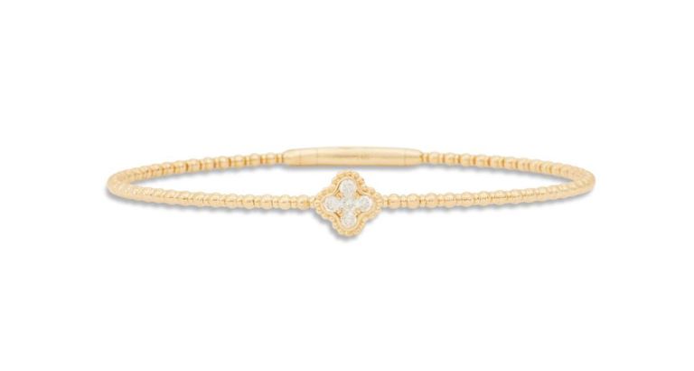 Diamond bangle bracelet
