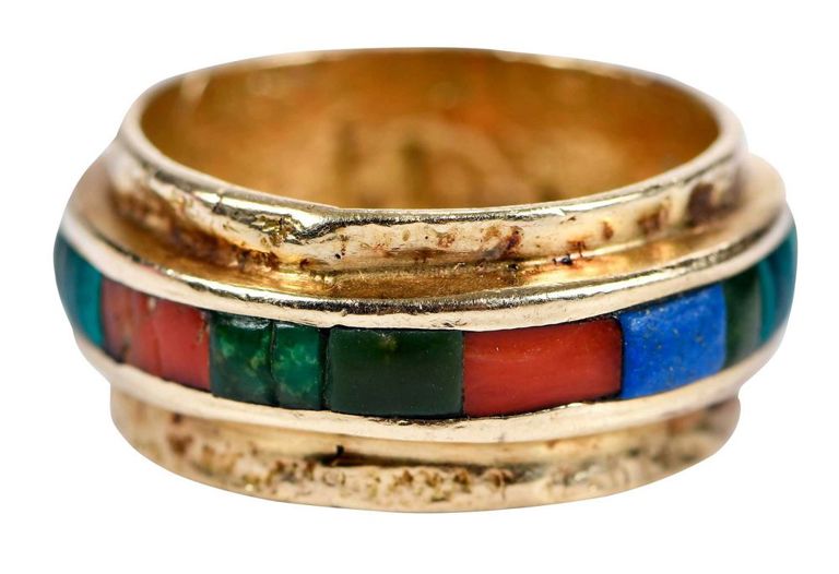 Charles Loloma. Hardstone Ring
