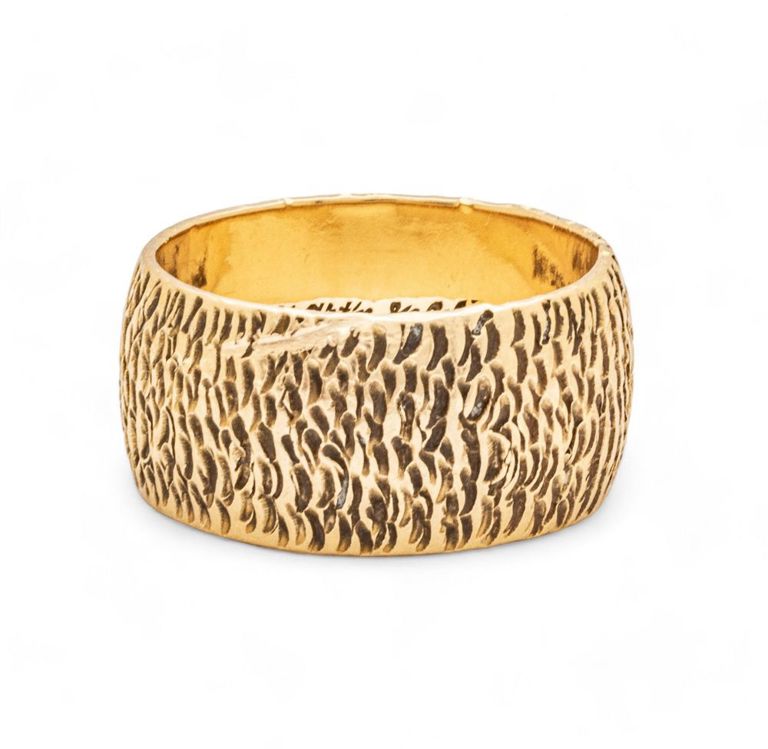 14k yellow gold band