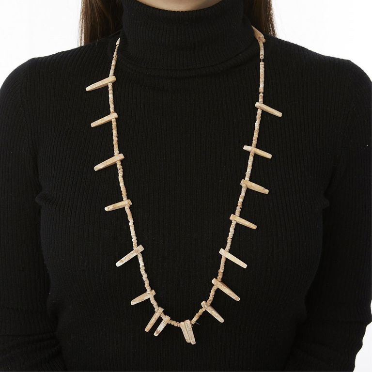 Southwest Native American heishi shell necklace