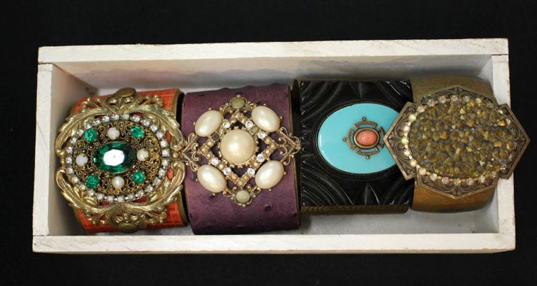 4 cuff bracelets