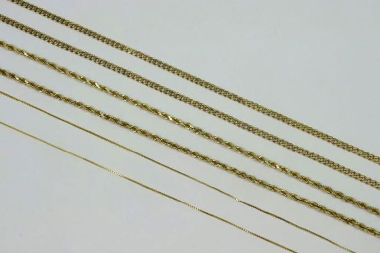 14k gold neckchains
