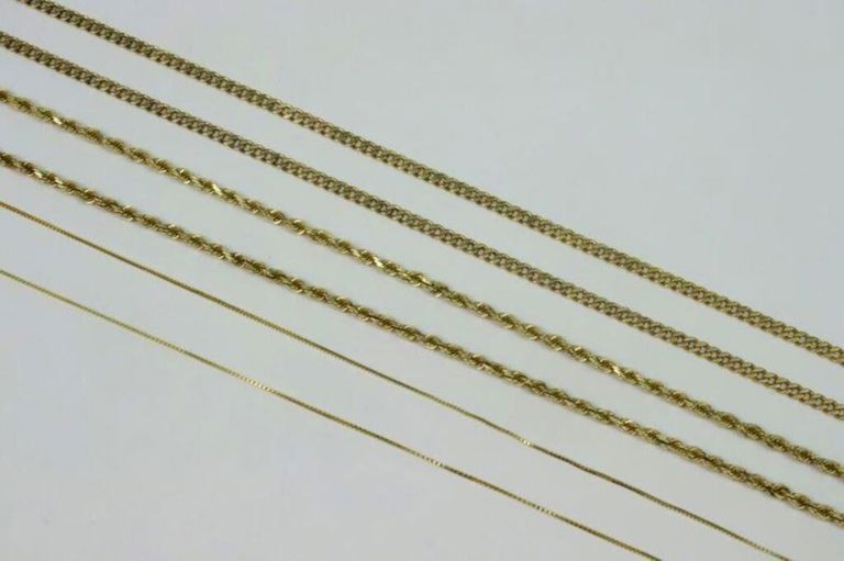 14k gold neckchains