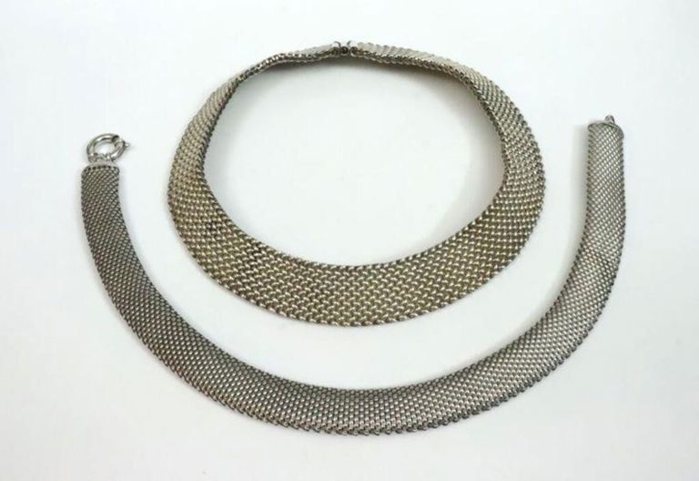 Italian sterling silver chokers