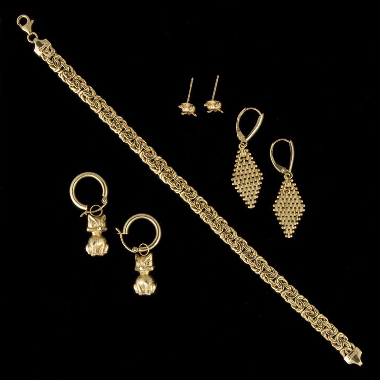 Vintage / Contemporary 14k Yellow Gold Jewelry