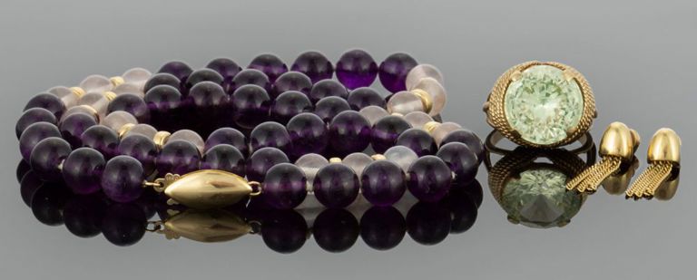 Vintage 10k and 14k Yellow Gold Jewelry