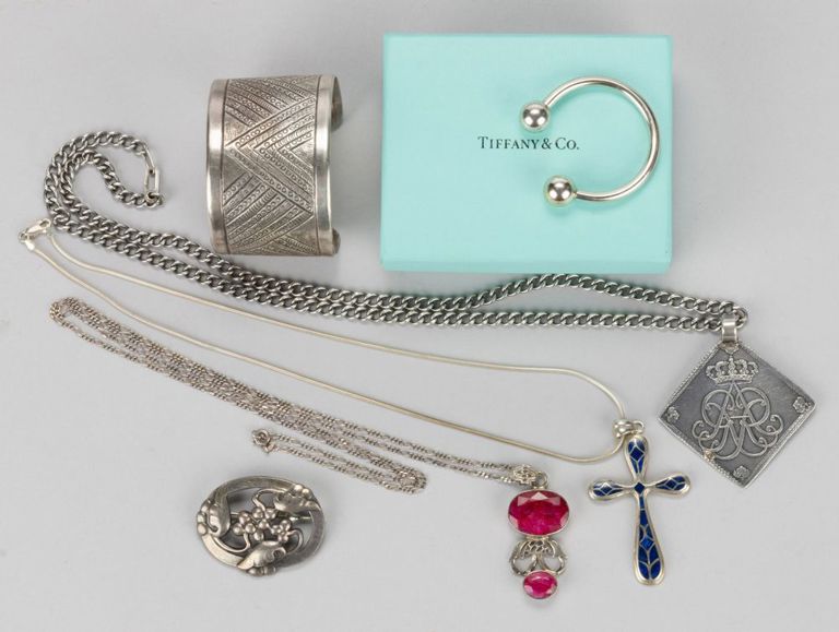 Tiffany & Co. And Other Sterling and Silver-type Jewelry