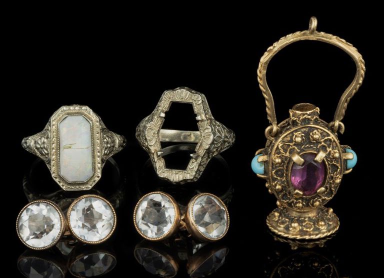 Antique / Vintage 14k Gold and Other Jewelry