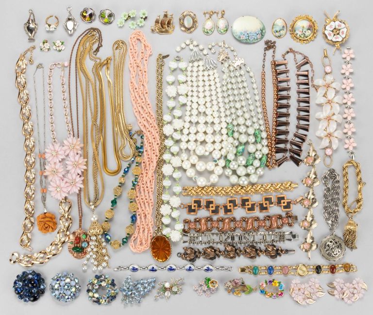 Vintage Dior and Other Costume Jewelry