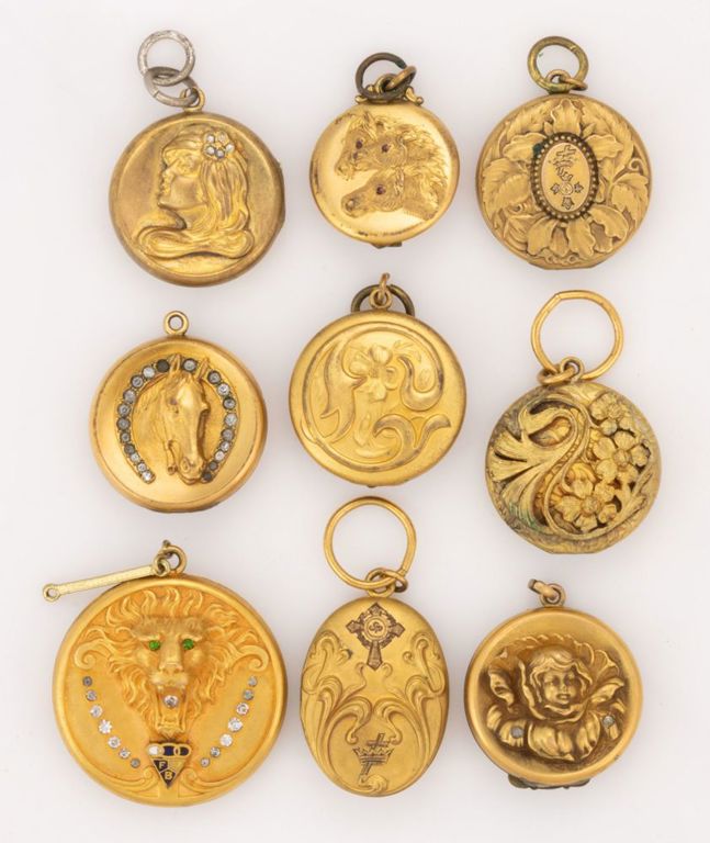 Knights of Pythias Fraternal Lockets