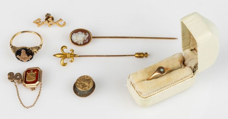 Antique and Vintage 10k and 14k Yellow Gold Jewelry