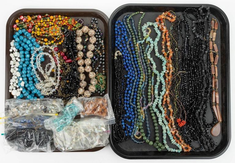 Vintage / Contemporary Stone and Other Beaded Costume Jewelry
