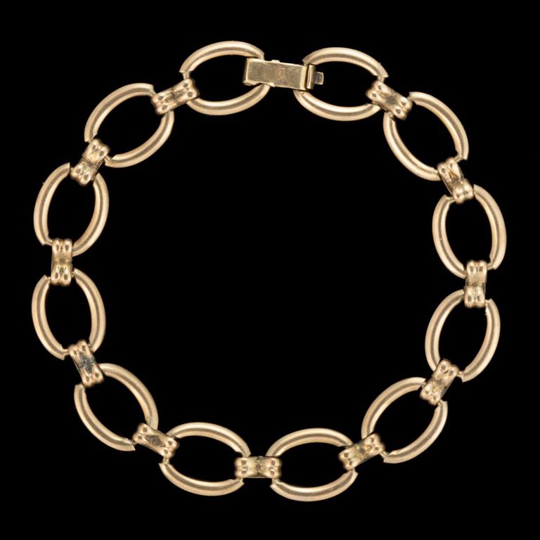 Vintage 10k yellow gold bracelet