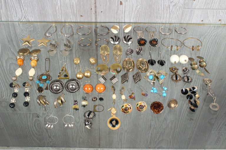 Grouping of Costume Earrings