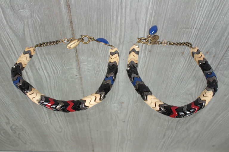 Pair Isabel Marant Fasion Bead Bracelets