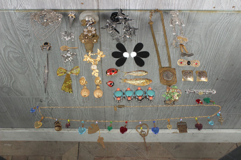 Artisan Jewelry Grouping, Signed Costume