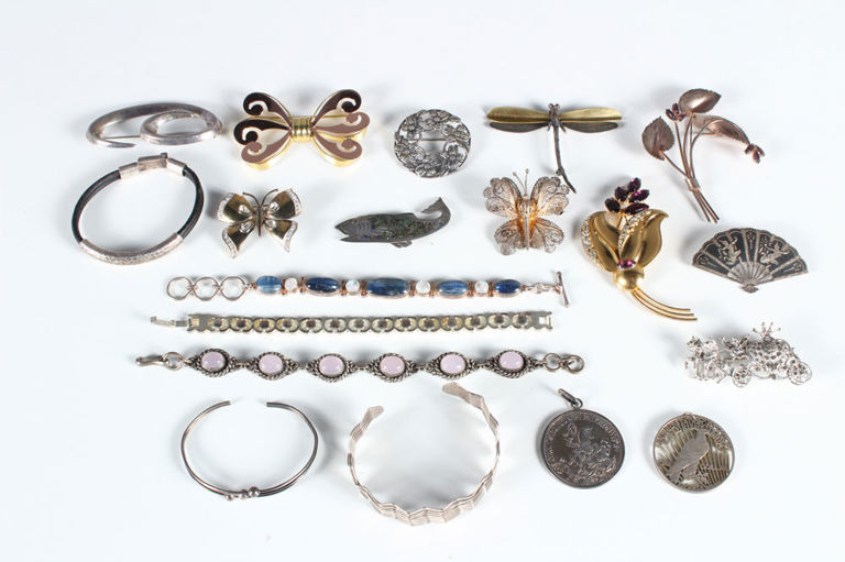 Assorted Vintage Sterling Jewelry