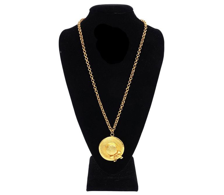Chanel Vintage Hat Necklace 1970's