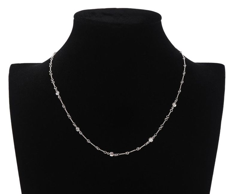 Roberto Coin 'Diamonds by the Inch' Necklace