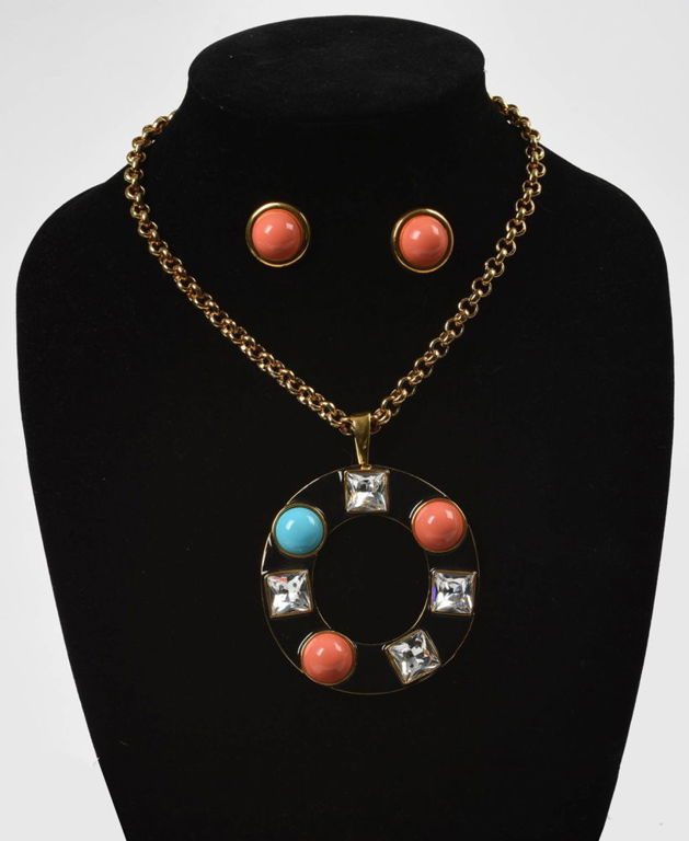 KJL Necklace and Earrings.