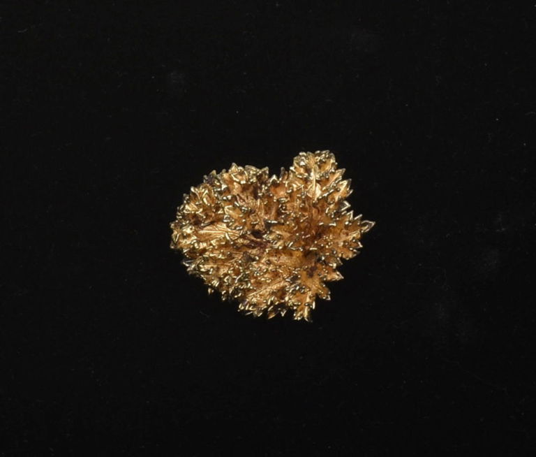 Brutalist Flora Danica Brooch.