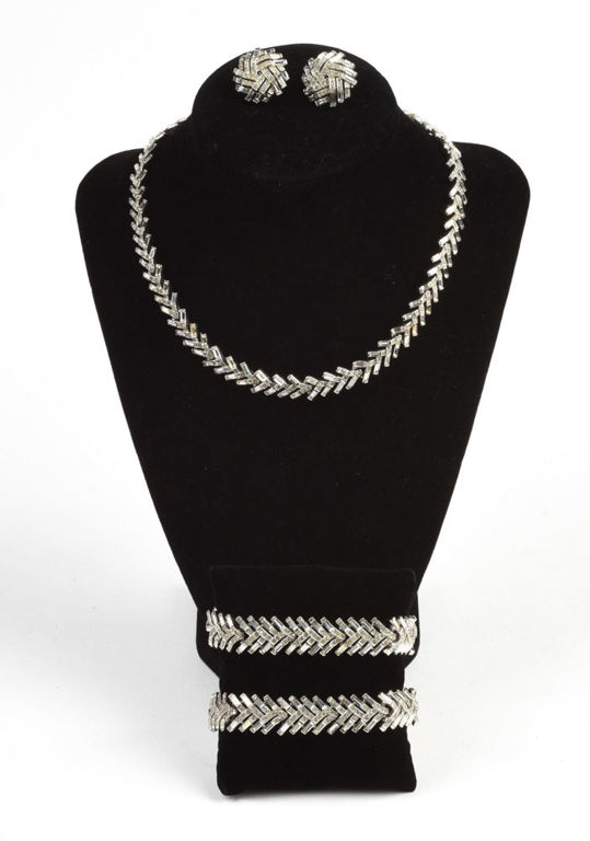 Crown Trifari Four Piece Set.