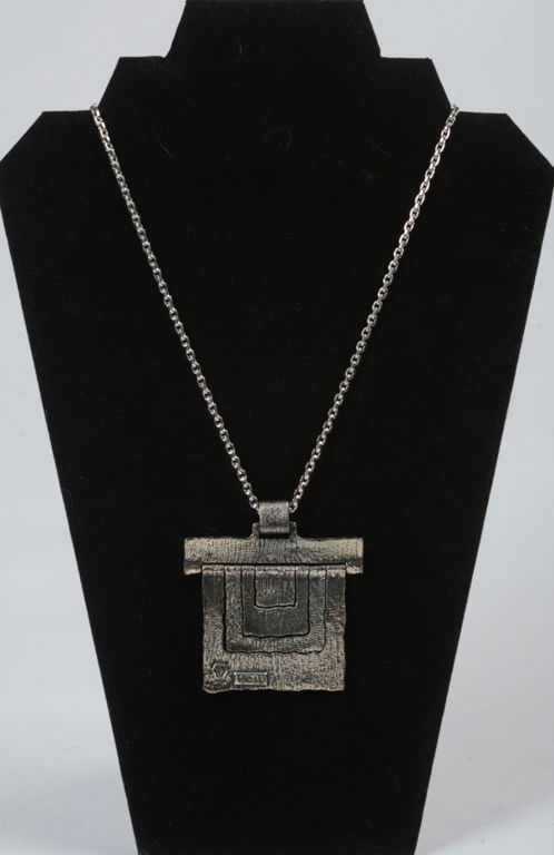 Vidal Brutalist Cutout Necklace.