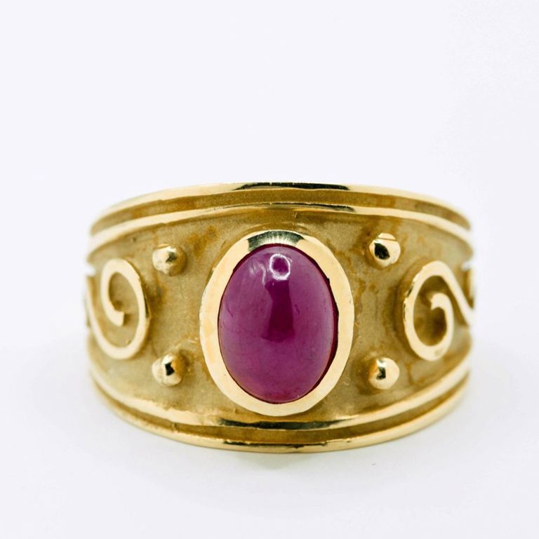 14KY Ruby Ring