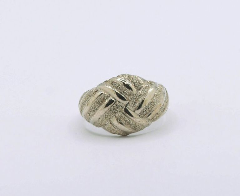 14K Yellow Gold Dome Style Ring