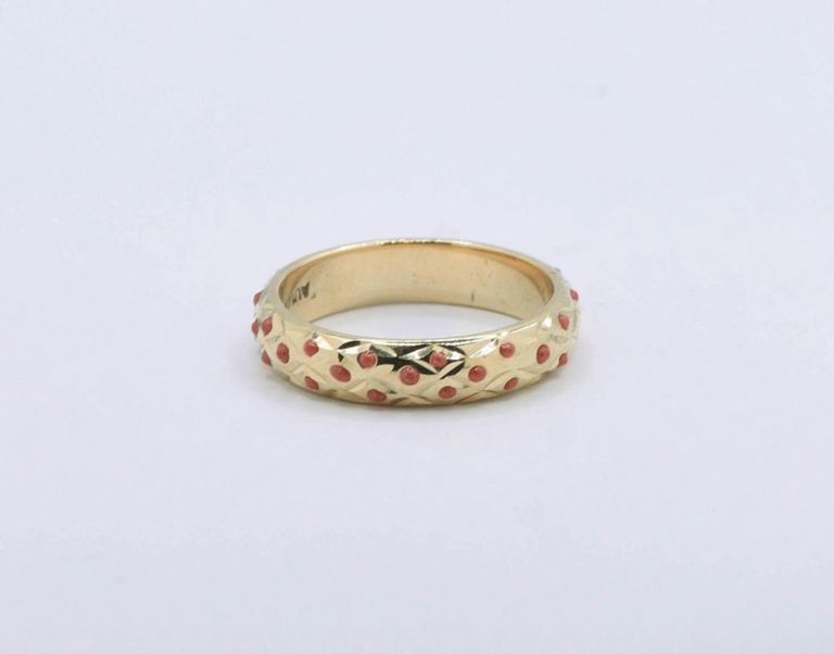 14K Yellow Gold Band