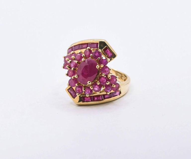 14K Burmese Ruby Ring