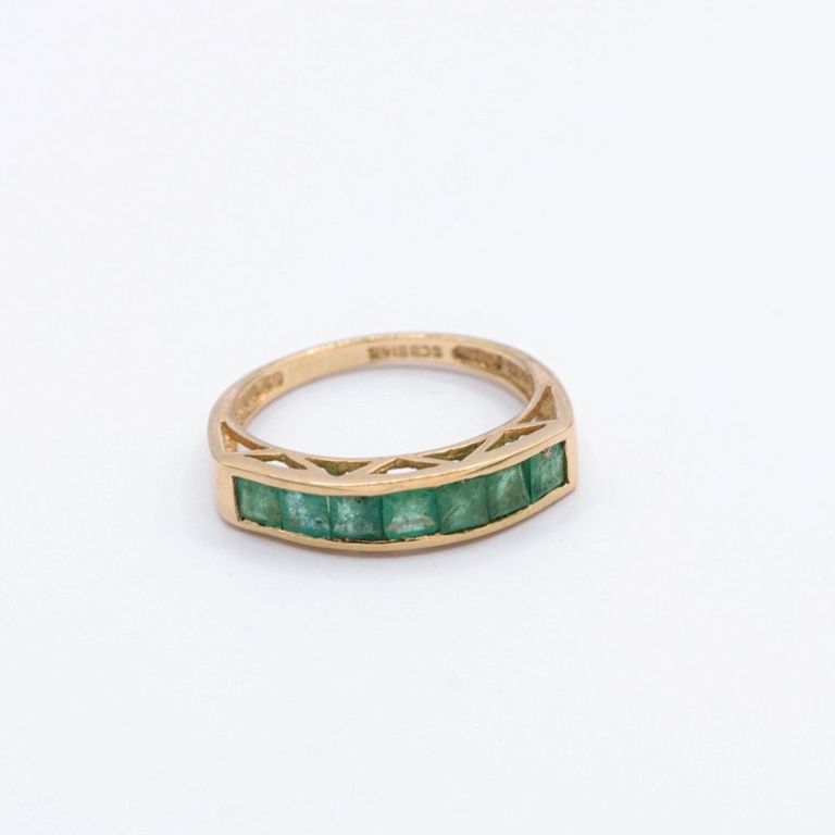 14K Emerald Ring