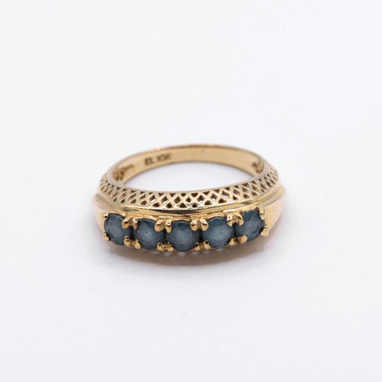 10K Sapphire Ring