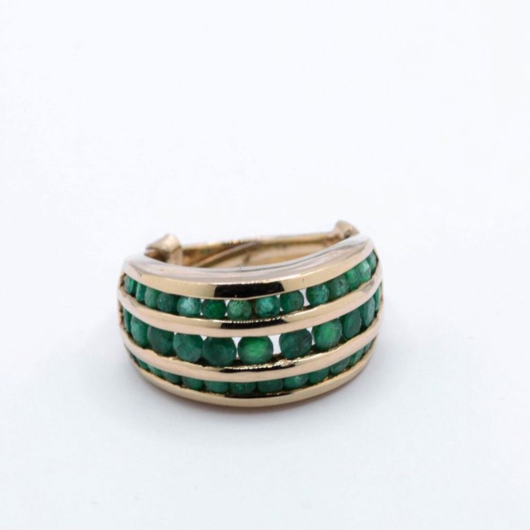 14K Emerald Ring