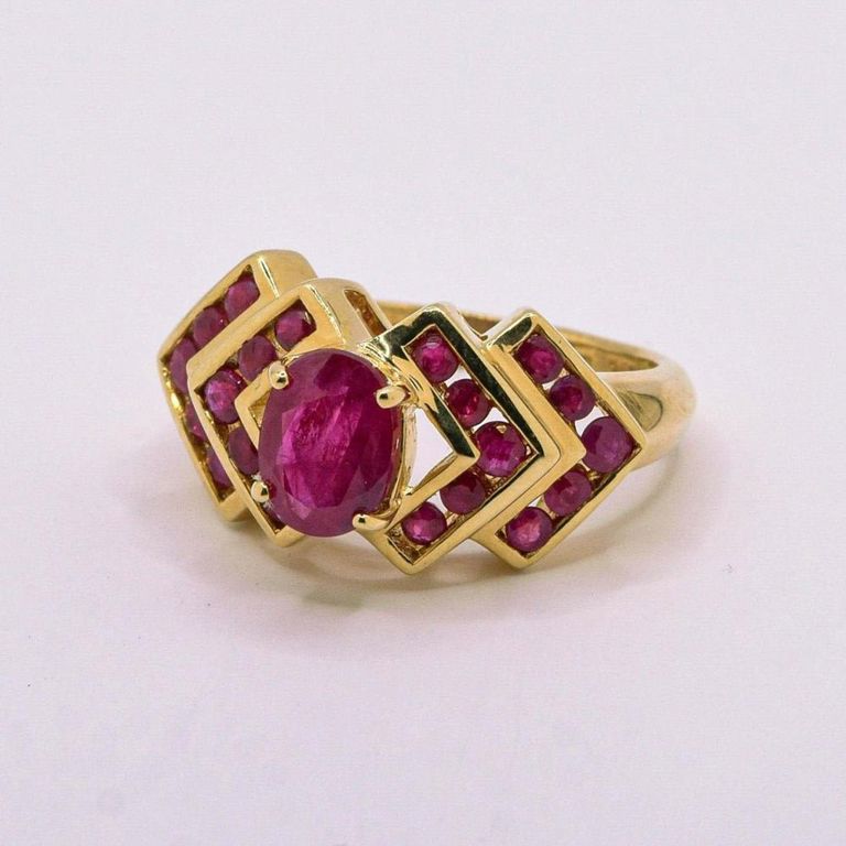 14K Ruby Ring