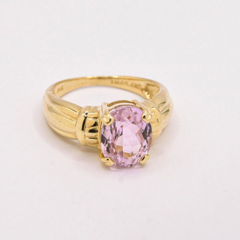 14K Kunzite Ring