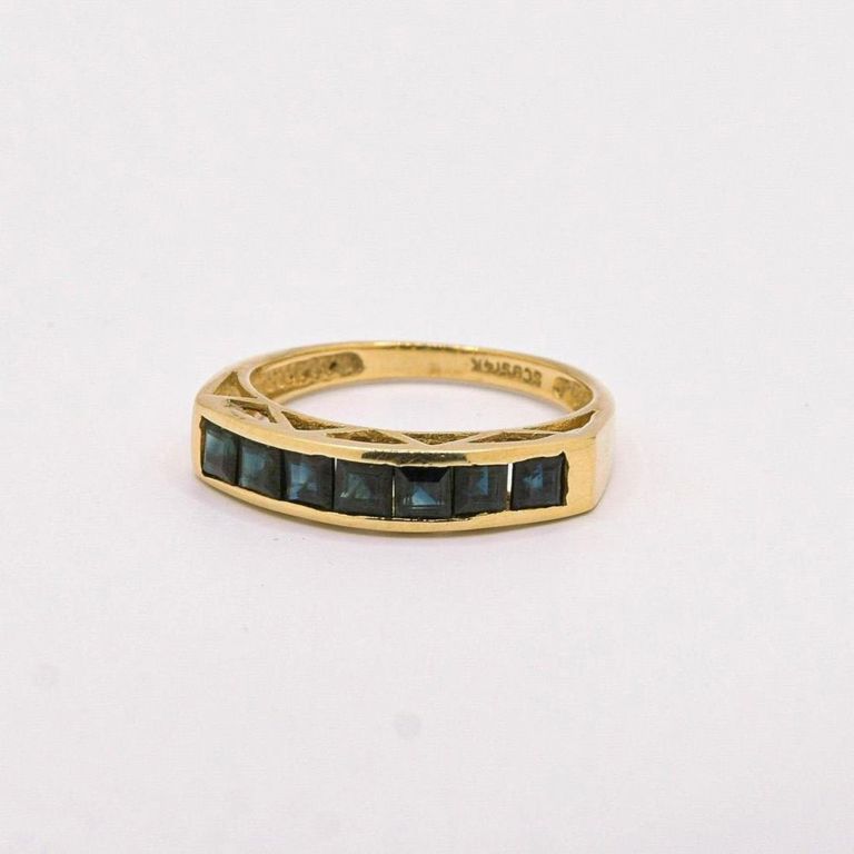 14K Sapphire Ring
