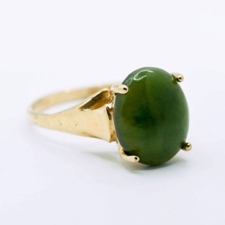 14KY Jade Ring