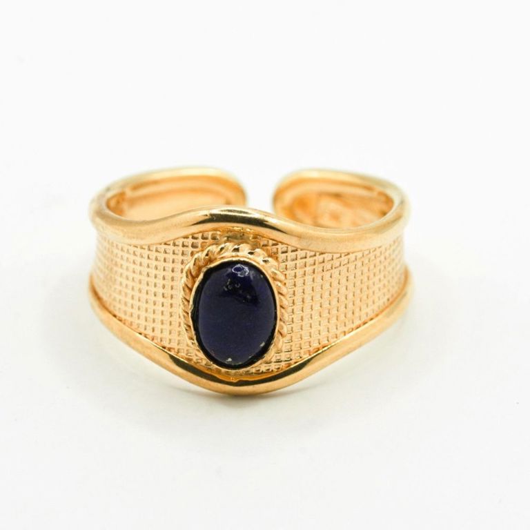 14K Lapis Ring