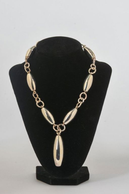 Sterling Silver Bead Necklace
