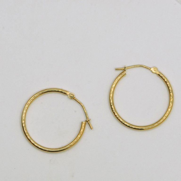 14K Hoop Earrings