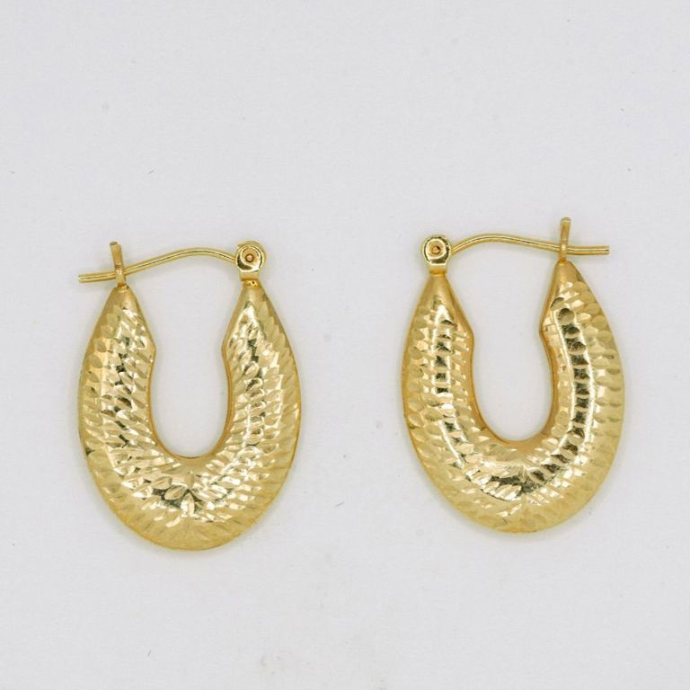 14K Hoop Earrings