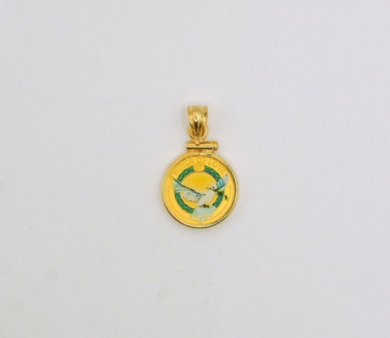 2003 Cook Island "Wings of Love" Coin